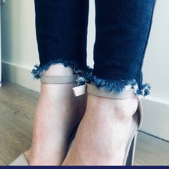 Sara Dark Wash High Rise Skinny Jeans - Picture 5 of 8